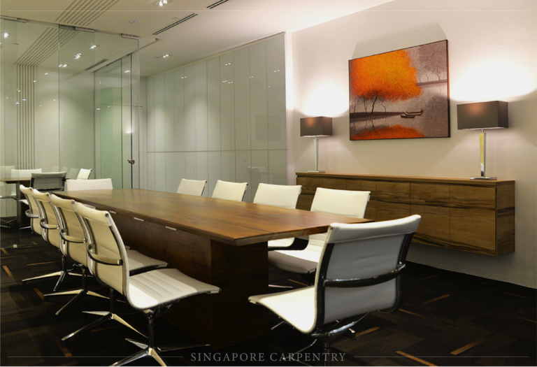 office interior design Joyce A Tan modern contemporary conference and meeting room