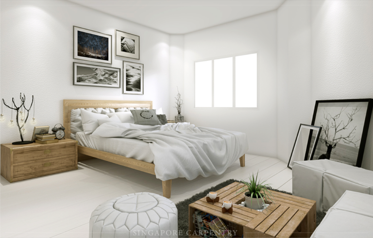 nim drive scandinavian interior design bedroom