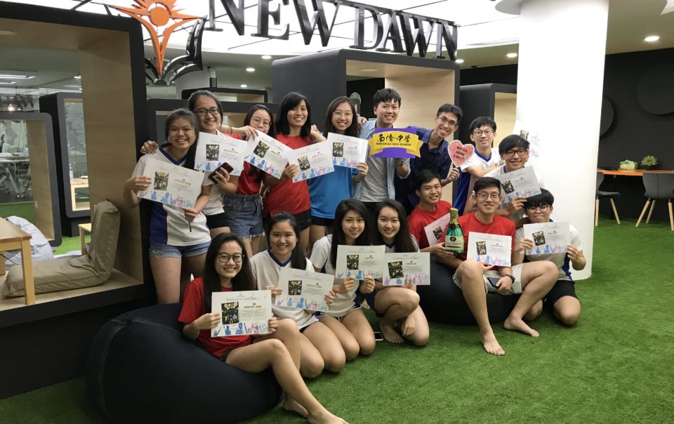 Happy students at New Dawn Learning Studio
