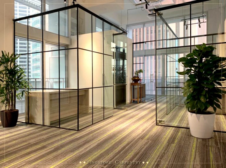 Office Interior Design at Eon Shenton Commercial Building