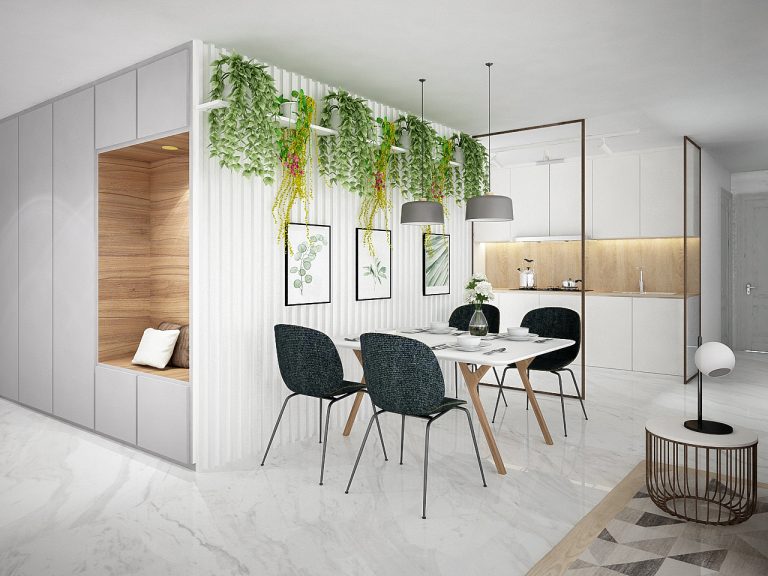 Ang Mo Kio Luxury Dining Room Interior Design