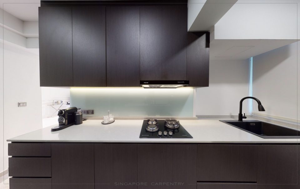 6 Modern Wet & Dry Kitchen Interior Designs - Carpentry Singapore