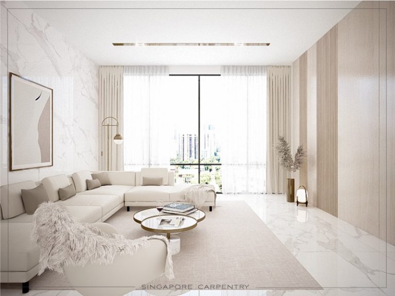 Scandinavian Modern style living room