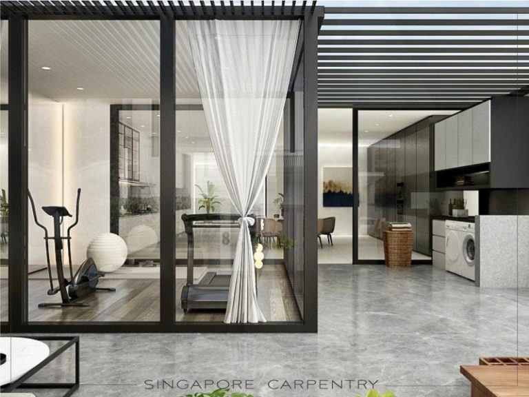posh interior design patio