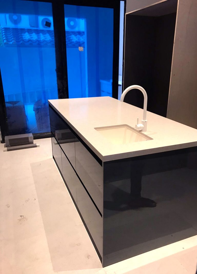 Happy avenue kitchen interior renovation progress kitchen island