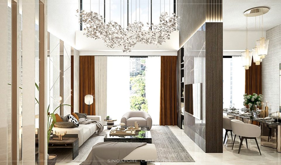 Luxury modern condominium interior design renovation