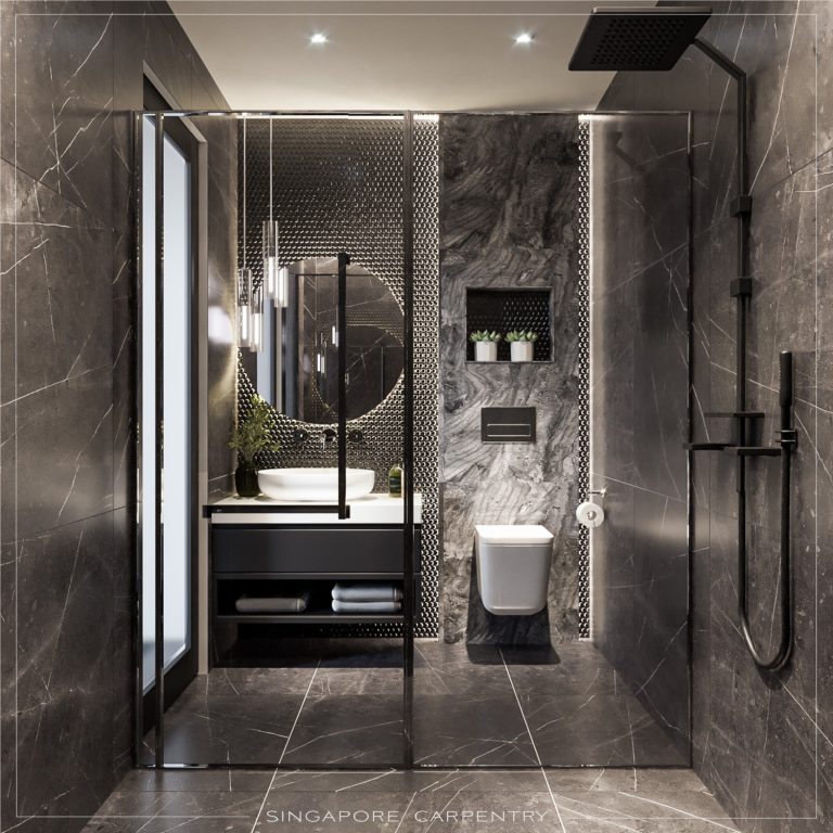 modern landed property interior design renovation lichi avenue