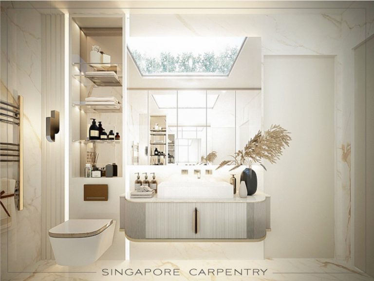 white landed home renovation modern