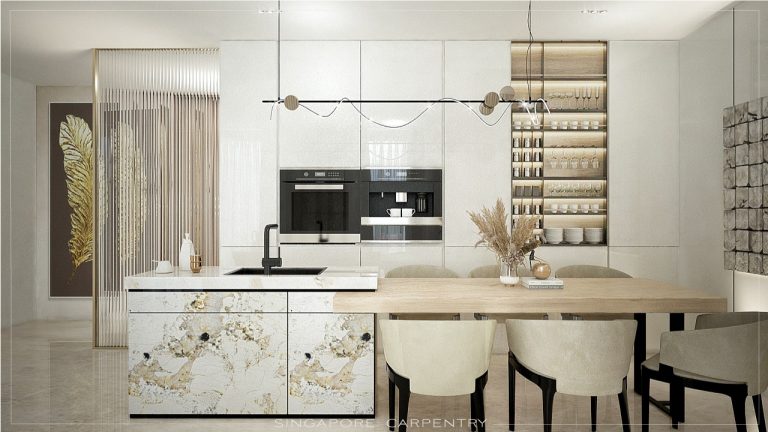 luxury marble condo renovation