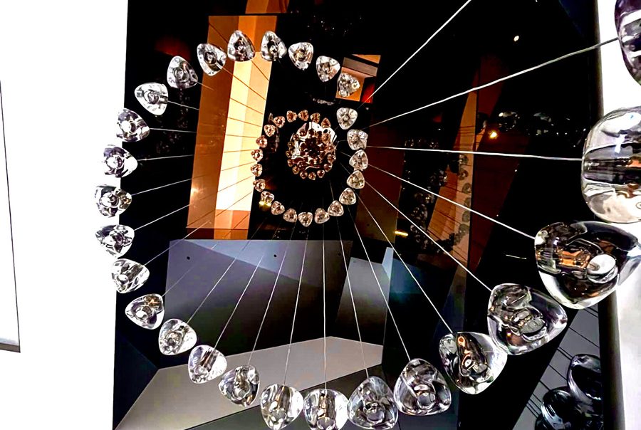 chandelier light fixture customised fabrication design