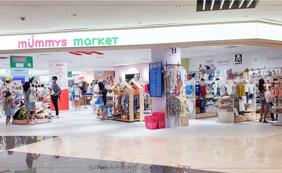 commercial interior renovation mummys market
