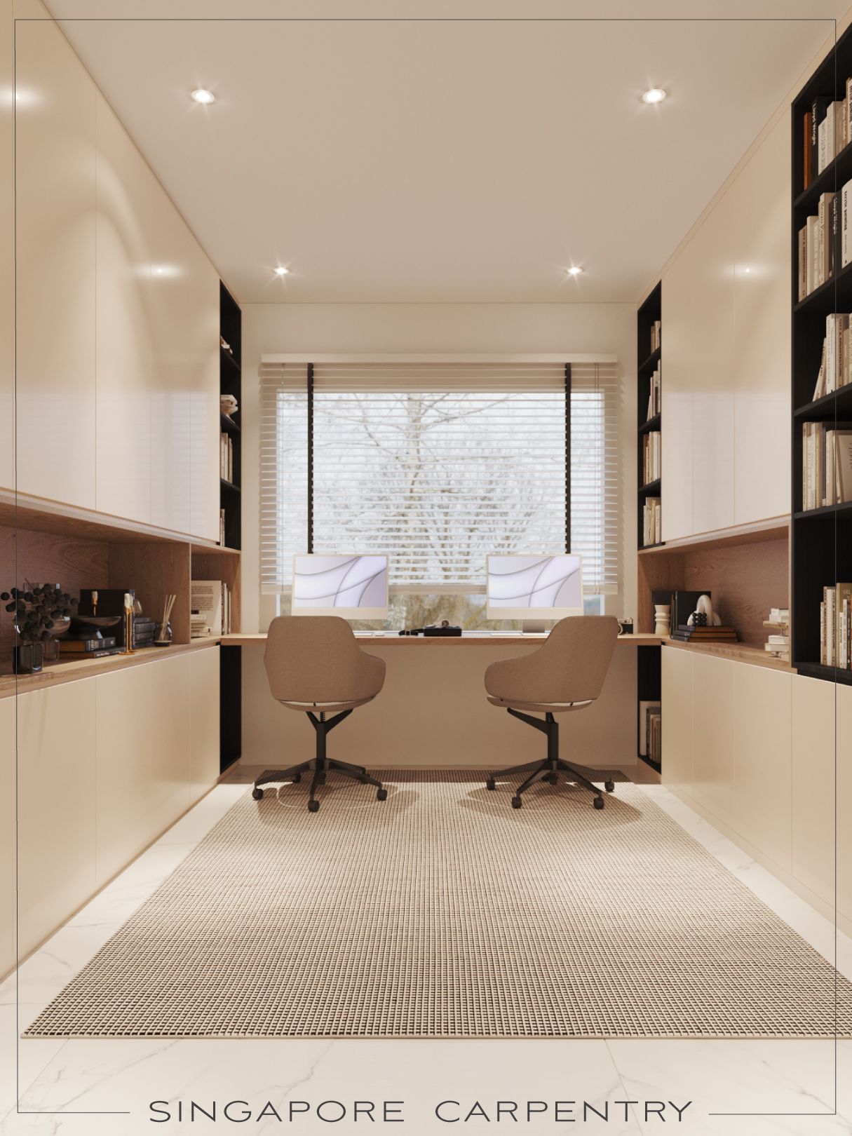Quintessential Modern Luxury @ Jervois Meadows - Carpentry Singapore