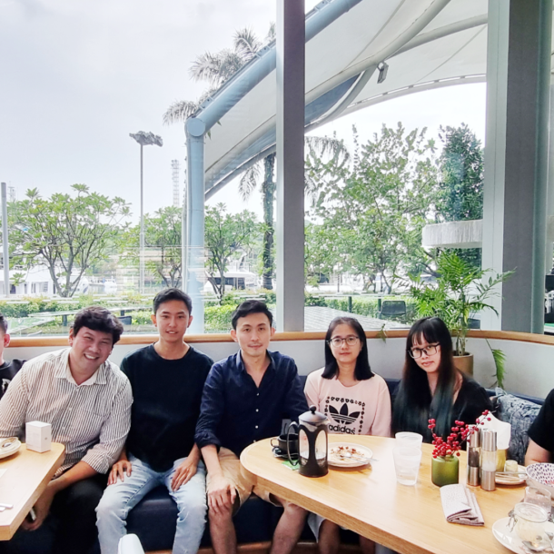 Singapore Carpentry Team Lunch 2024 the kitchen table sentosa cove w hotel