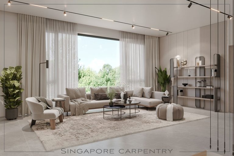 living room interior landed property jalan greja