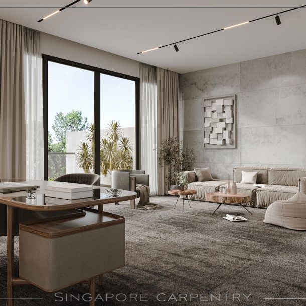Jalan Greja landed property semi detached renovation