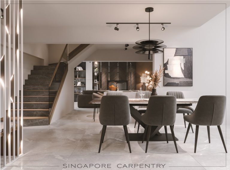 Lengkong Tiga Renovation Cozy Style Interior Design and Carpentry