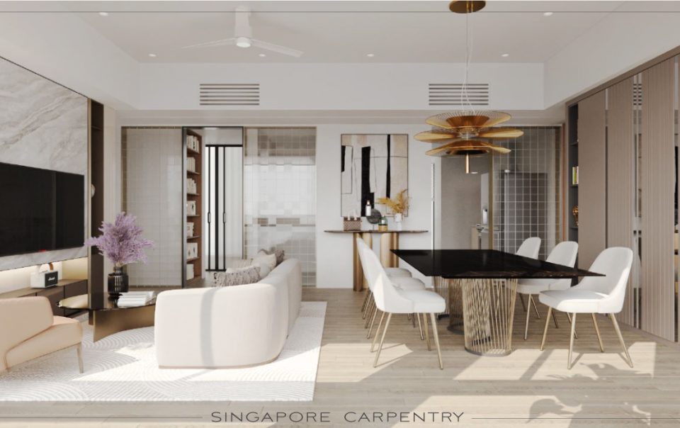 Moulmein Rise Condominium modern cozy renovation at Newton / Novena
