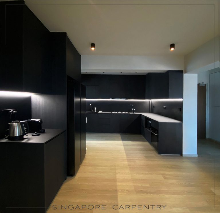Jalan Satu Kitchen Modern Interior Design Renovation