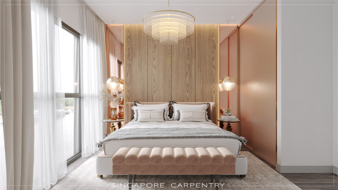 Image showcasing Exquisite Modern Luxury @ Riverfront Condominium - Carpentry Singapore