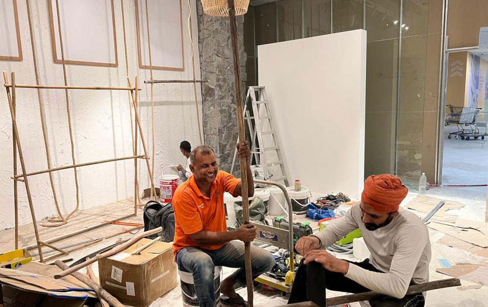 sandbar commercial interior behind the scenes