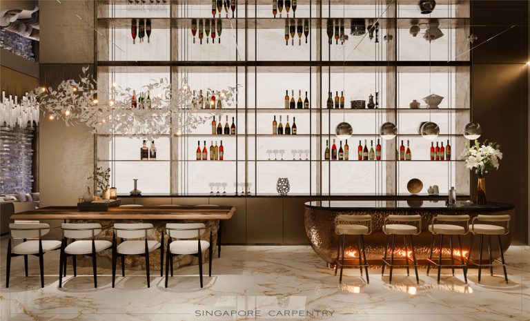 Mandarin Gardens Condominium Cozy Modern Luxury Home Interior Condo Renovation