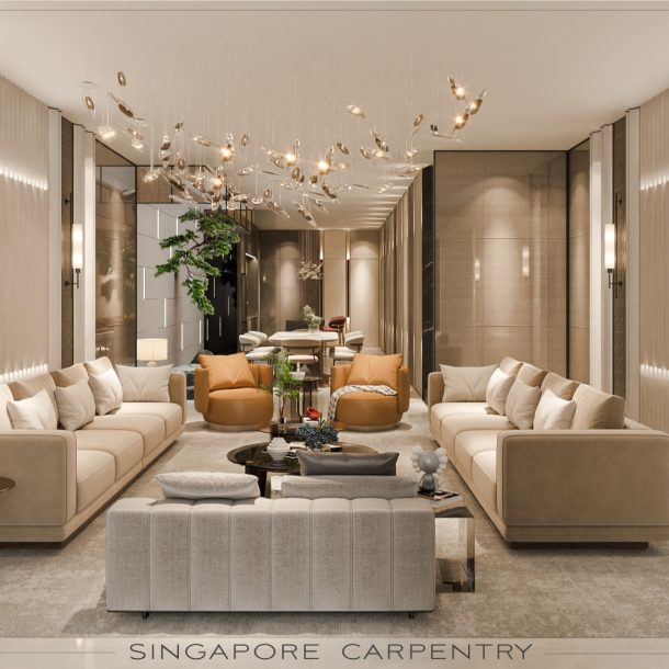 luxury landed property cozy modern interior