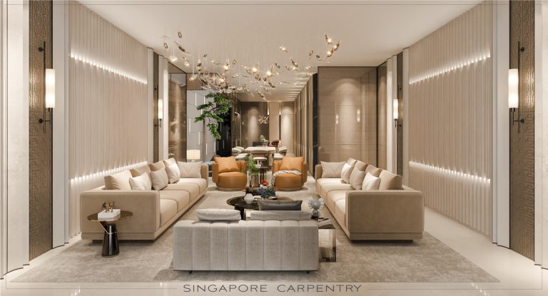 luxury landed property cozy modern interior