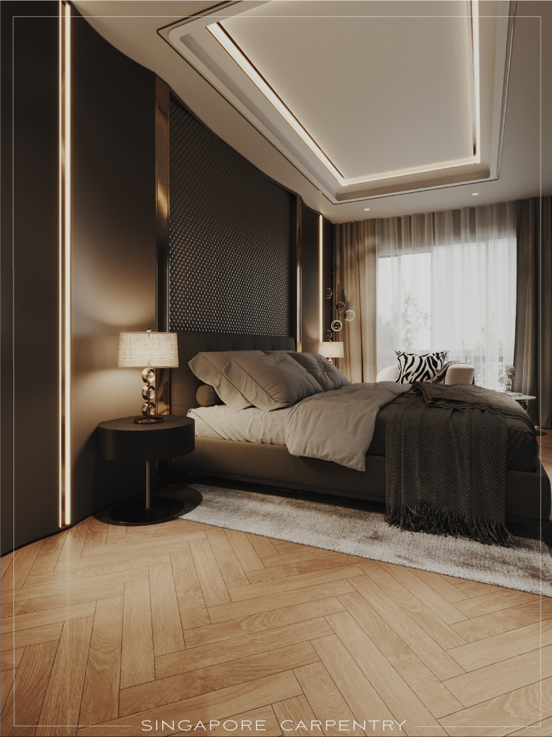Urban Oasis: Modern Renovation @ Nassim Jade - Carpentry Singapore