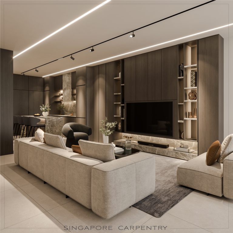 luxury hdb interior design project