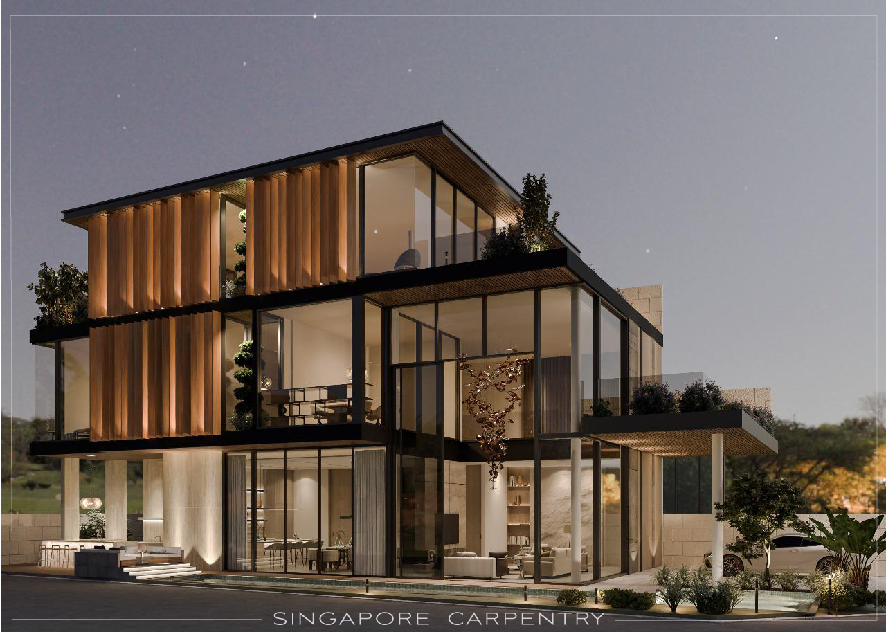 Jalan Pemimpin Cozy Modern Luxury Home Interior Design and Build Renovation