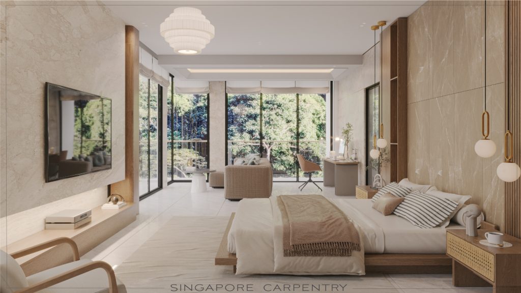 Luxury Carpentry and Refined Living @ Lucky Heights - Carpentry Singapore