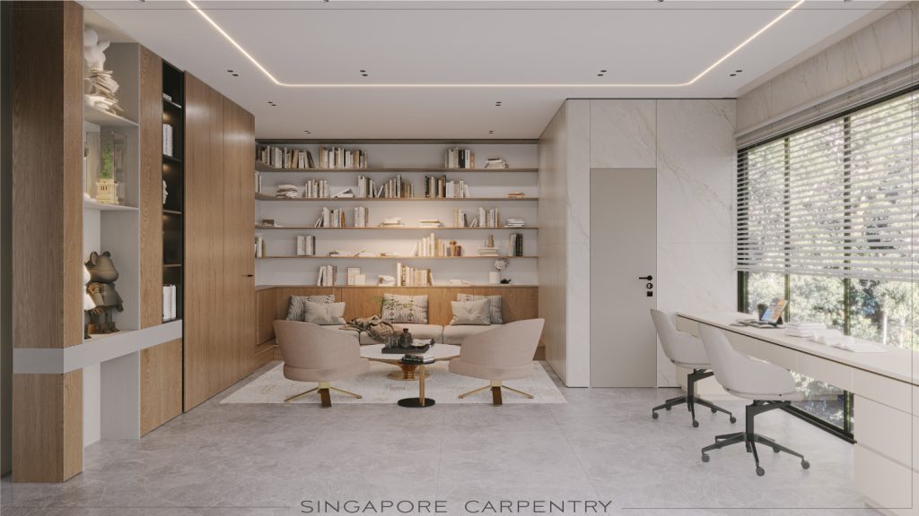 Luxury Carpentry and Refined Living @ Lucky Heights - Carpentry Singapore