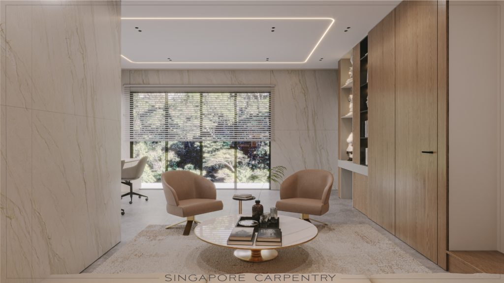 Luxury Carpentry and Refined Living @ Lucky Heights - Carpentry Singapore