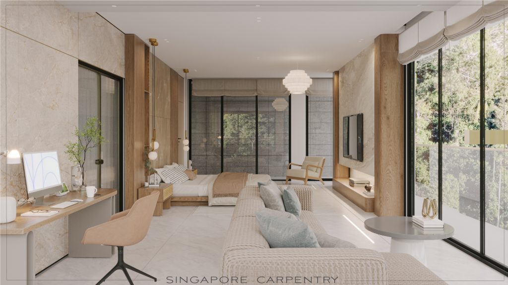 Luxury Carpentry and Refined Living @ Lucky Heights - Carpentry Singapore