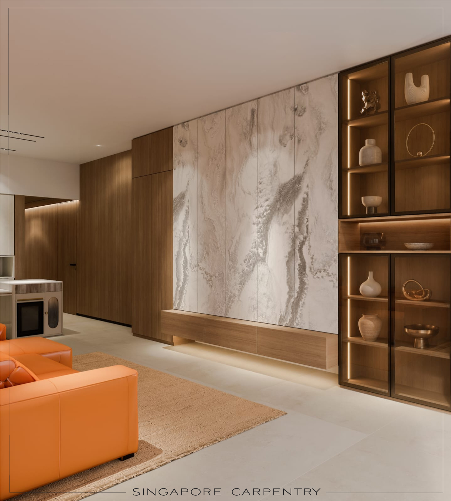 Terrasse Condo interior design