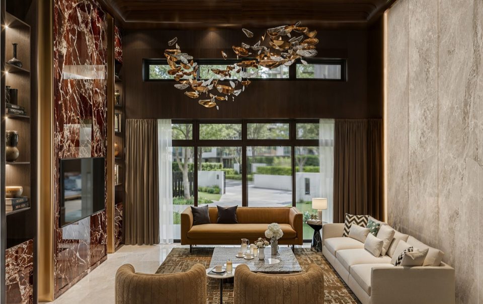 Belgravia landed property cluster house modern luxury interior