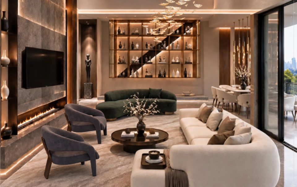 Pollen place landed property interior design