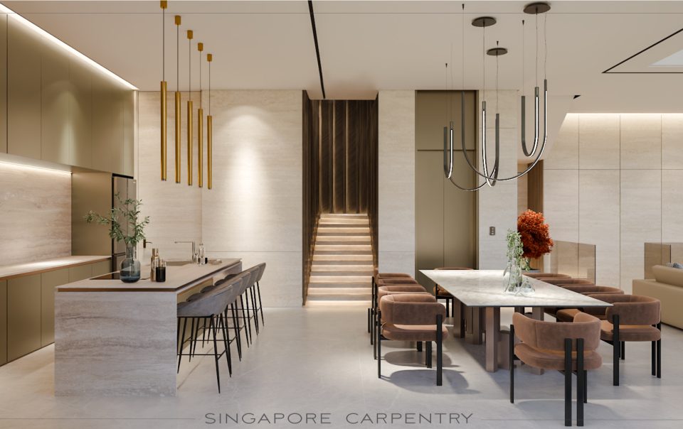 Jalan Pemimpin Cozy Modern Luxury Home Interior Design and Build Renovation