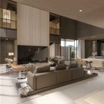 Warm Wood Tones, Dramatic Heights and Timeless Sophistication @ Pollen Collection
